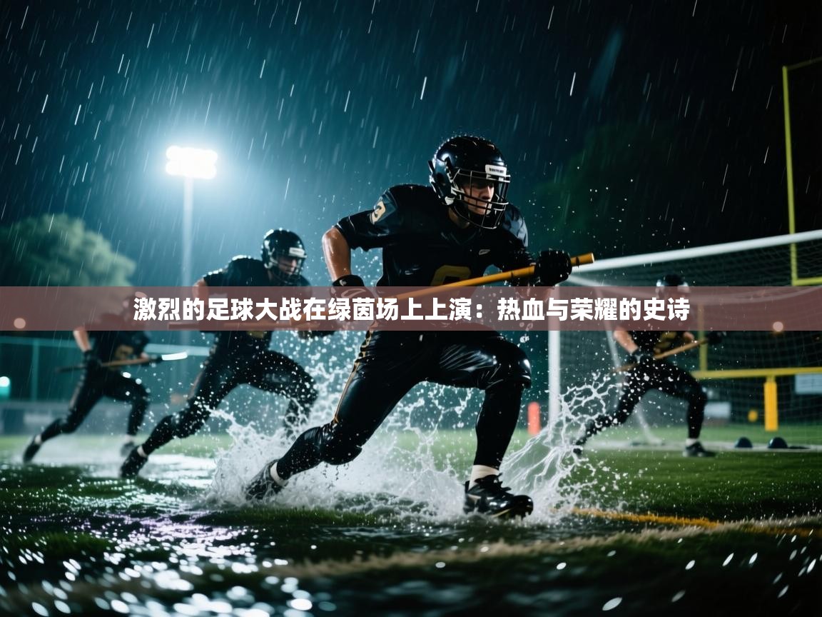激烈的足球大战在绿茵场上上演:热血与荣耀的史诗 第2张