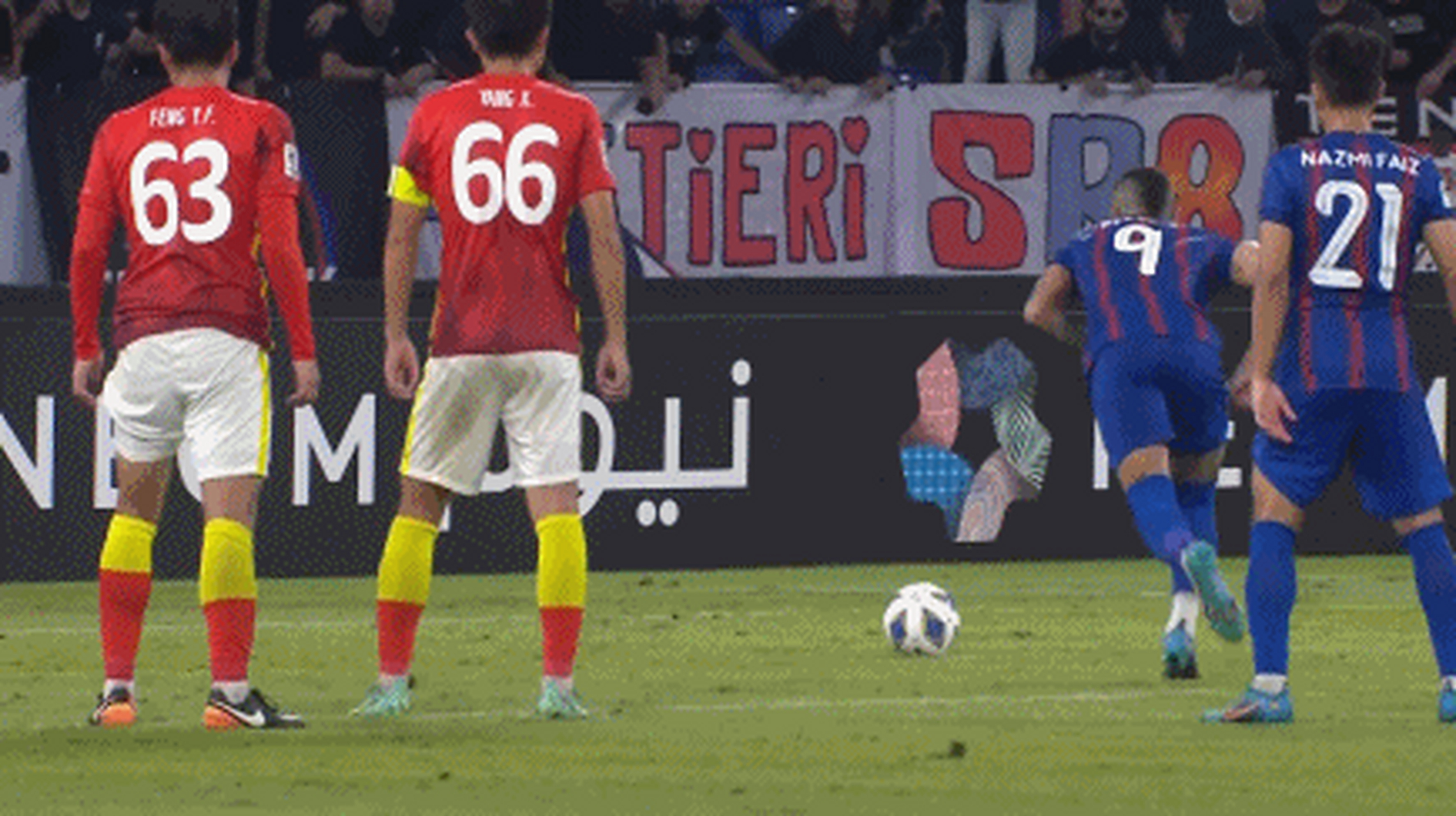 在广州队赛场上演亚冠，碾压，引发弹幕炸裂的简单介绍