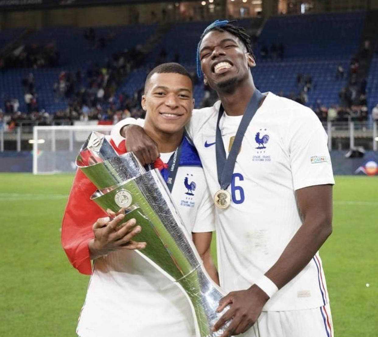 摩纳哥队员代表法国国家队征战国际比赛