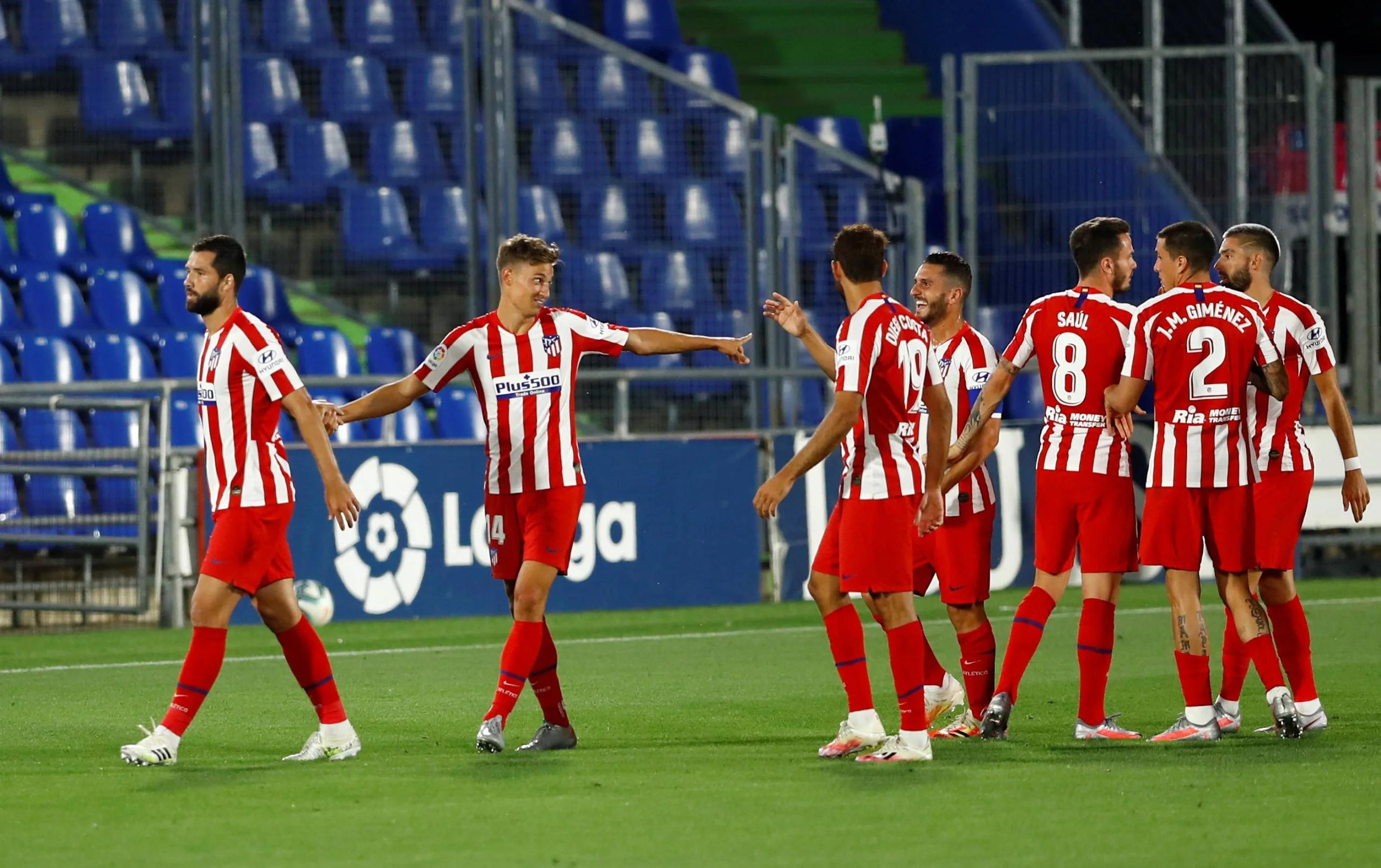 马德里竞技豪取联赛四连胜,争冠气息浓厚 马德里竞技豪取联赛四连胜,争冠气息浓厚