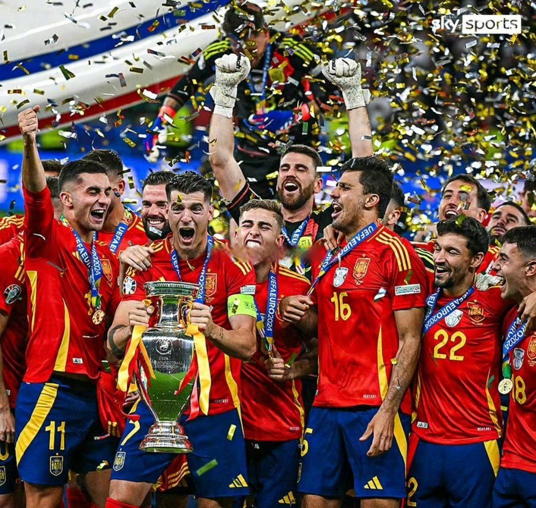 西班牙国家队成功夺冠