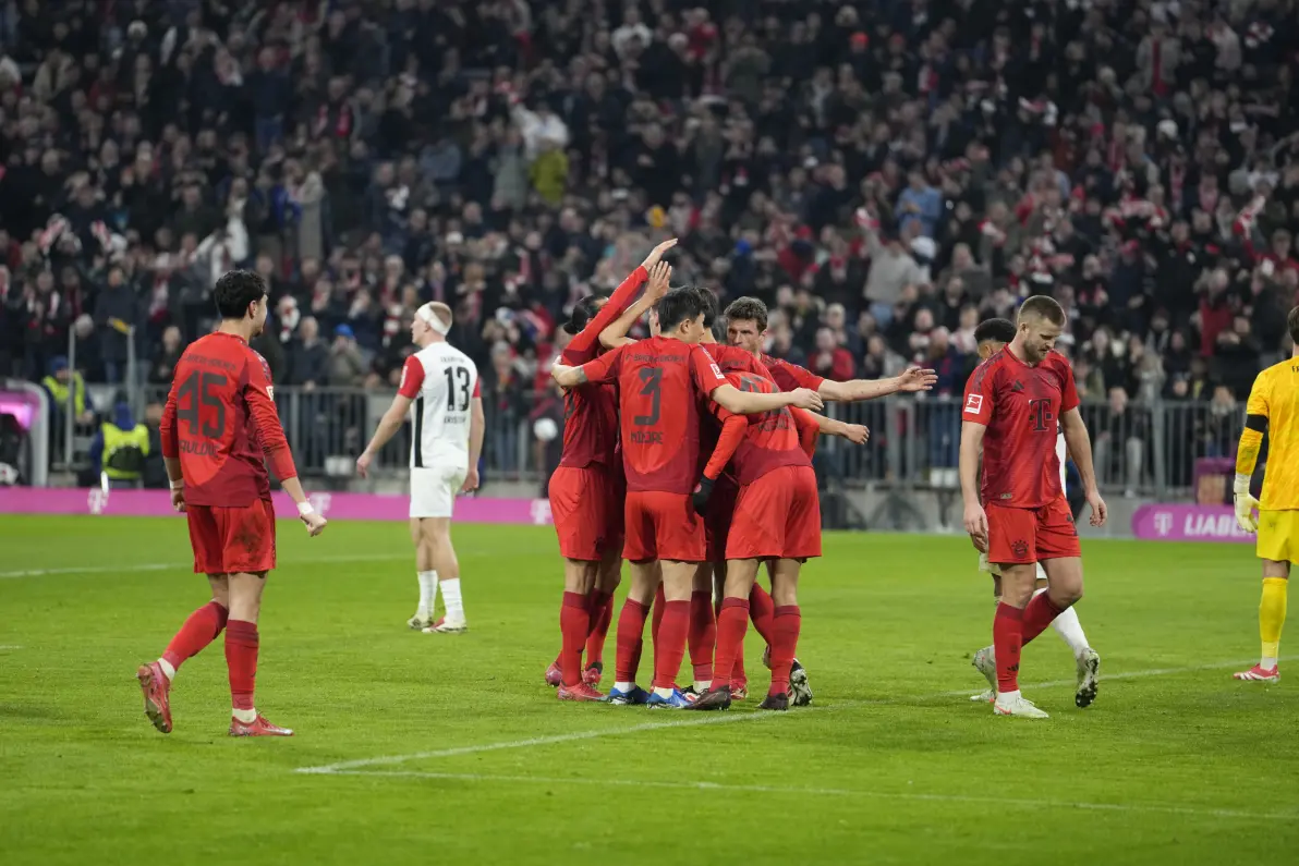 德甲快讯：拜仁慕尼黑大胜法兰克福的简单介绍