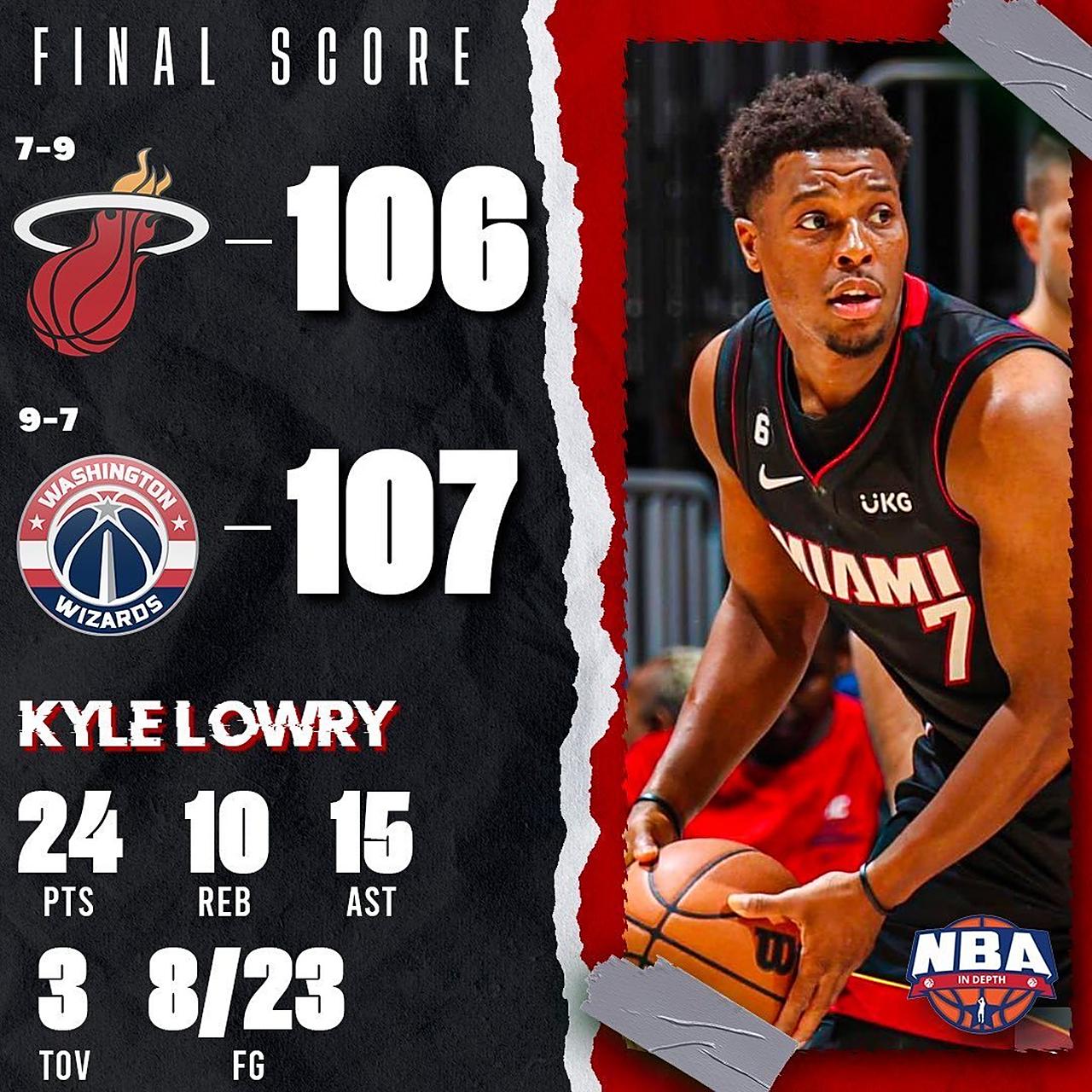 热火客场击败奇才，吉米巴特勒砍25分的简单介绍